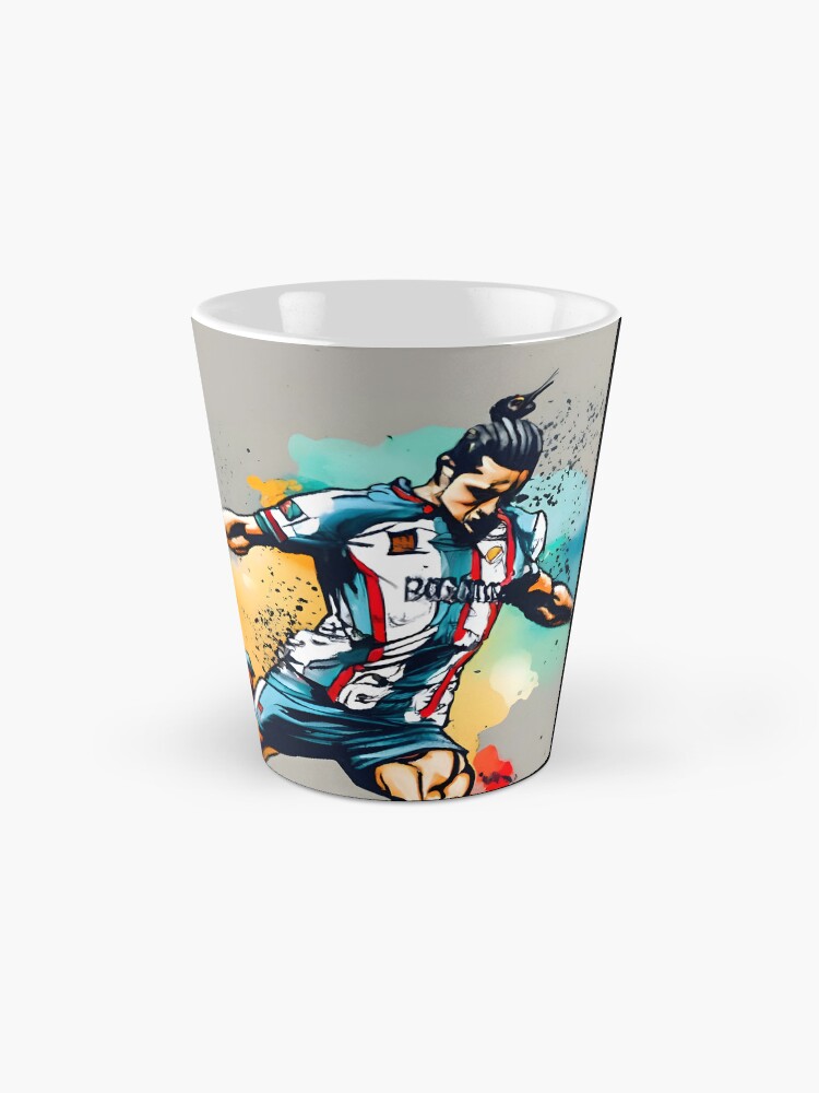 Thumbnail 2 of 4, Coffee Mug, Soccer Player Kicking The Ball designed and sold by Patricks-Art.