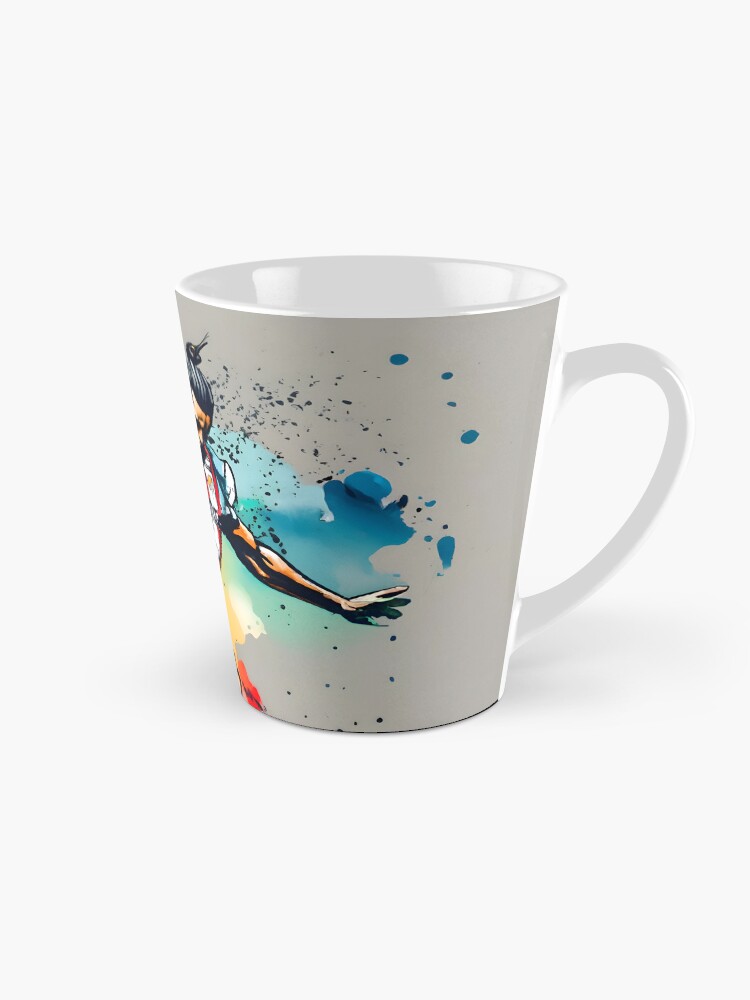 Thumbnail 1 of 4, Coffee Mug, Soccer Player Kicking The Ball designed and sold by Patricks-Art.