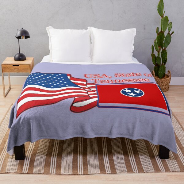 Item preview, flag American and  State of Tennessee flag together designed and sold by orthodox-icon.