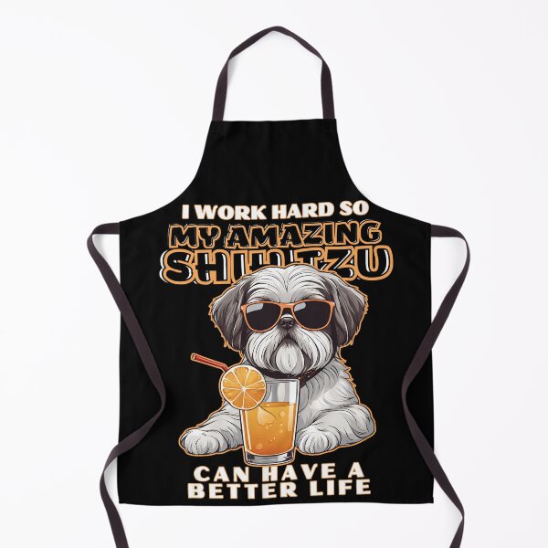 Item preview, shih tzu Lovers "I work hard so my amazing shih tzu pointer dog dog can have a better life" designed and sold by GoodyPaws.