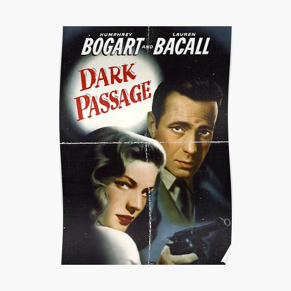 Dark Passage - Film Noir Art Poster