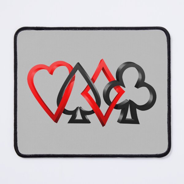 Item preview, Card Suits, Card Symbols 3D, Game Card Icons designed and sold by Numbers-Art.