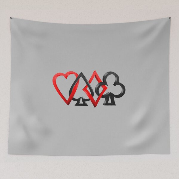Item preview, Card Suits, Card Symbols 3D, Game Card Icons designed and sold by Numbers-Art.