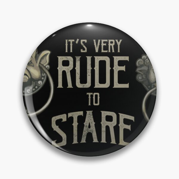 Item preview, 413 It'S Very Rude To Stare Labyrinth Knockers	 designed and sold by RosioNajera.