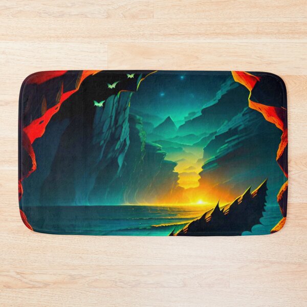 Item preview, Night View from a Sea Cave designed and sold by GrizzlyCollective.