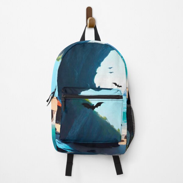 Item preview, Sea Cave with Bats at Twilight designed and sold by GrizzlyCollective.
