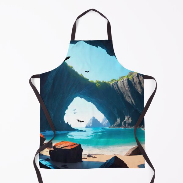 Item preview, Sea Cave with Bats at Twilight designed and sold by GrizzlyCollective.