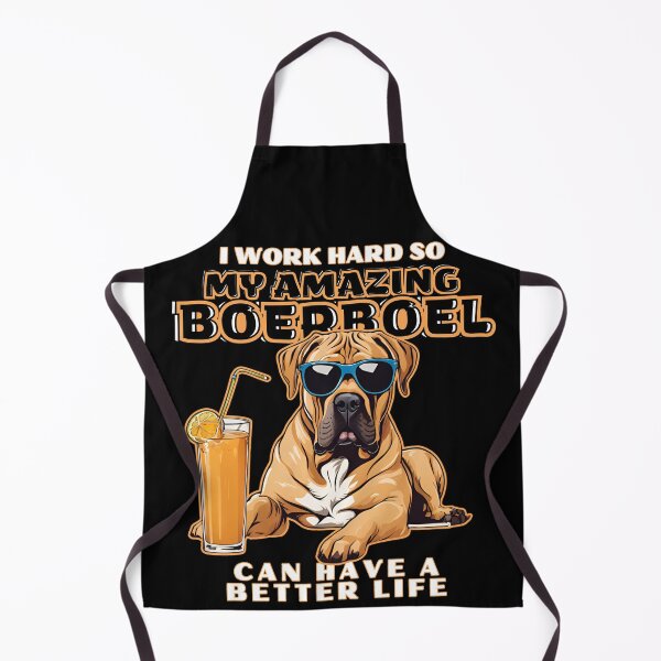 Item preview, boerboel Lovers "I work hard so my amazing boerboel dog  dog can have a better life" designed and sold by GoodyPaws.