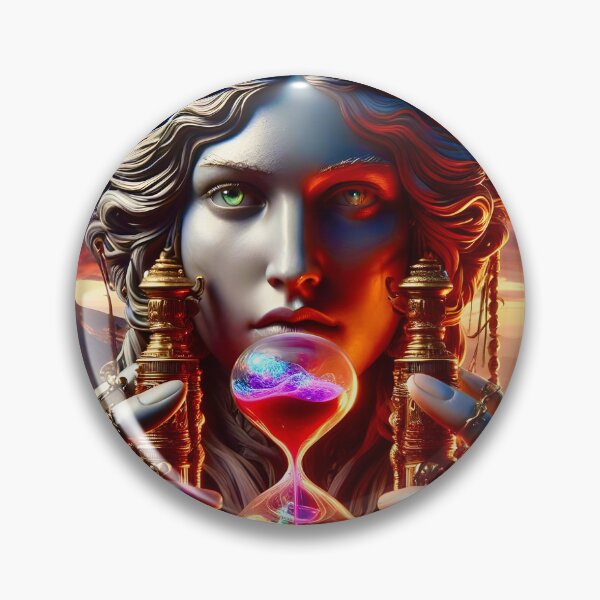 Item preview, Title: "Chronos Divided: The Duality of Time" designed and sold by Ghost Archer Illusions.