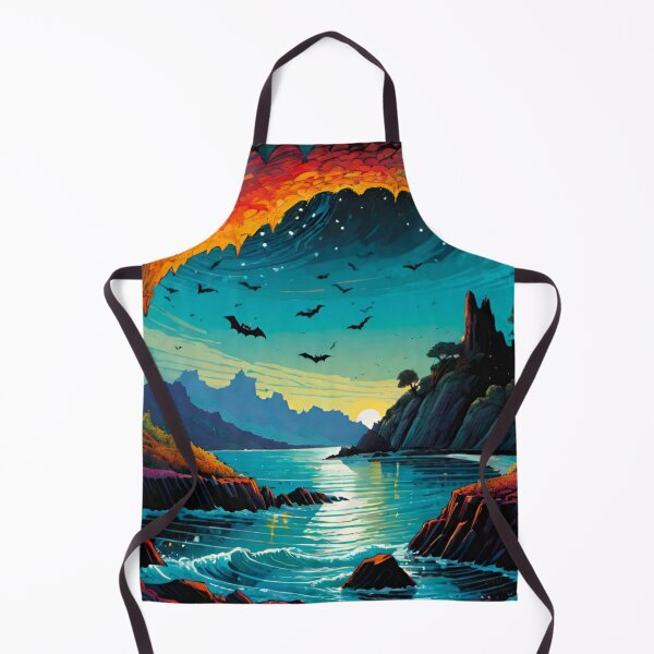 Item preview, Twilight in a Sea Cave with Bats designed and sold by GrizzlyCollective.