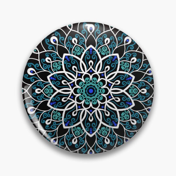 Item preview, mandala bianco e nero designed and sold by Monicavaler.