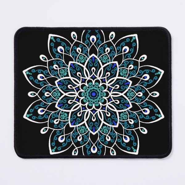 Item preview, mandala bianco e nero designed and sold by Monicavaler.