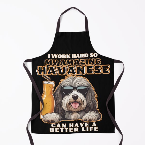 Item preview, havanese Lovers "I work hard so my amazing havanese dog dog can have a better life" designed and sold by GoodyPaws.