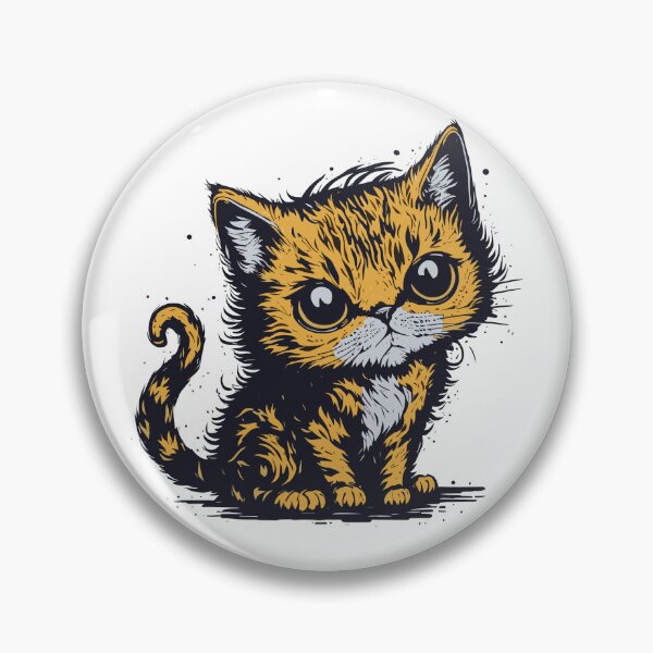 Item preview, Cute, innocent, adorable and charming kitten designed and sold by printerrificart.