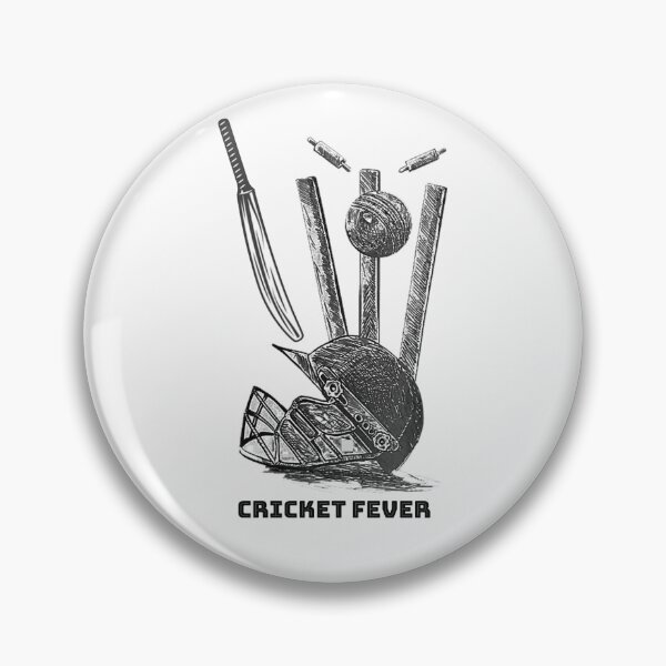 Item preview, Cricket fever supporter symbol  designed and sold by Designovas.