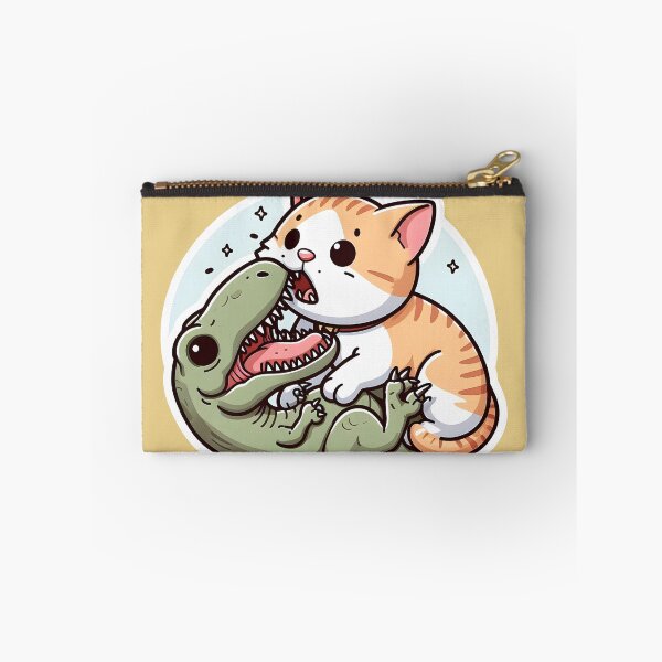 Item preview, cat vs t rex designed and sold by aliraweb.