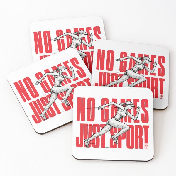 Item preview, NO GAMES JUST SPORT - Running - WOMAN RUNNER - 1 designed and sold by ArtProjectShop.