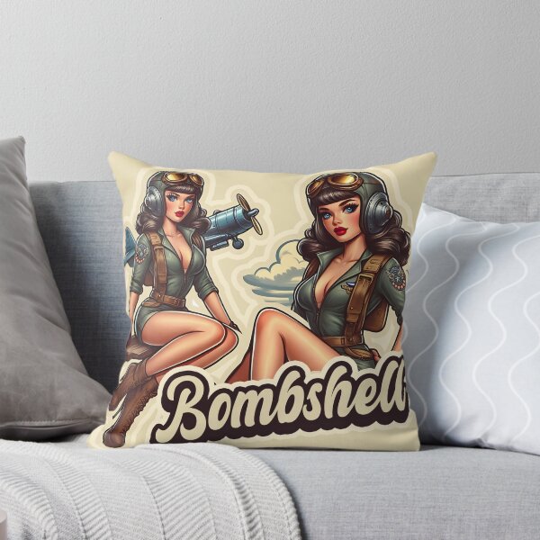 Item preview, Pretty Vintage retro ww2 pinup designed and sold by Greenbessela.