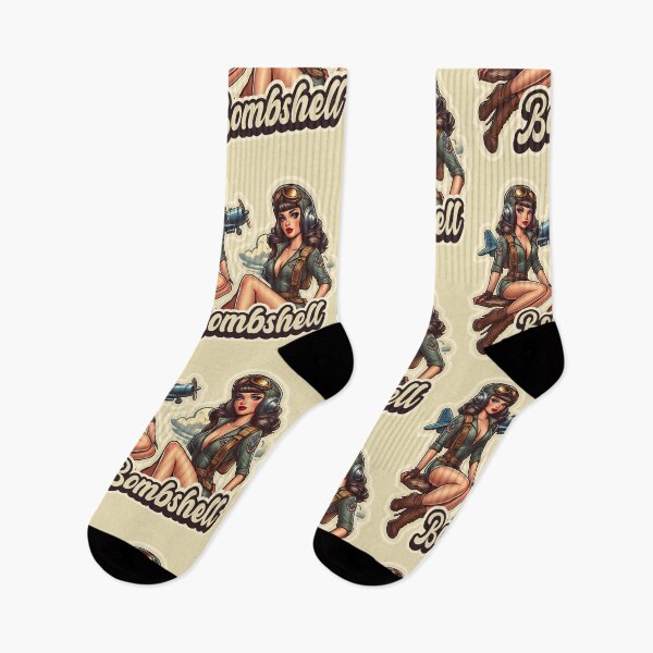 Item preview, Pretty Vintage retro ww2 pinup designed and sold by Greenbessela.