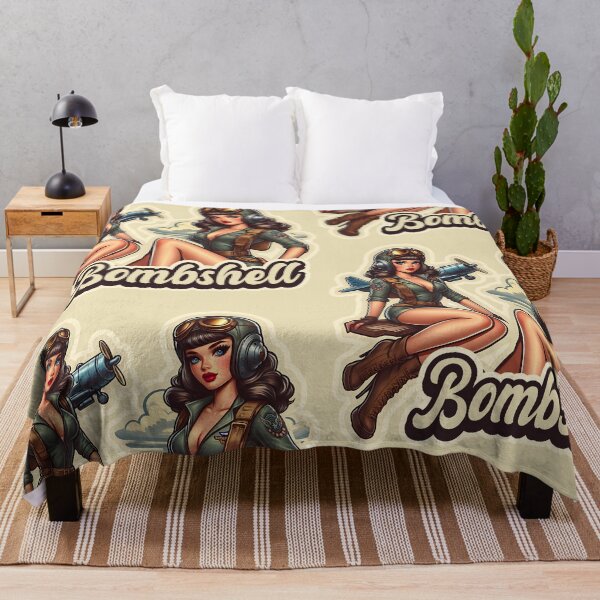 Item preview, Pretty Vintage retro ww2 pinup designed and sold by Greenbessela.