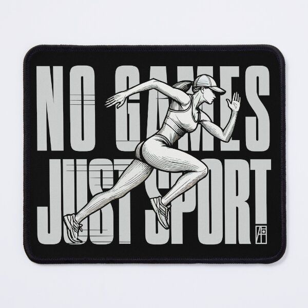 Item preview, NO GAMES JUST SPORT - Running - WOMAN RUNNER - 2 designed and sold by ArtProjectShop.
