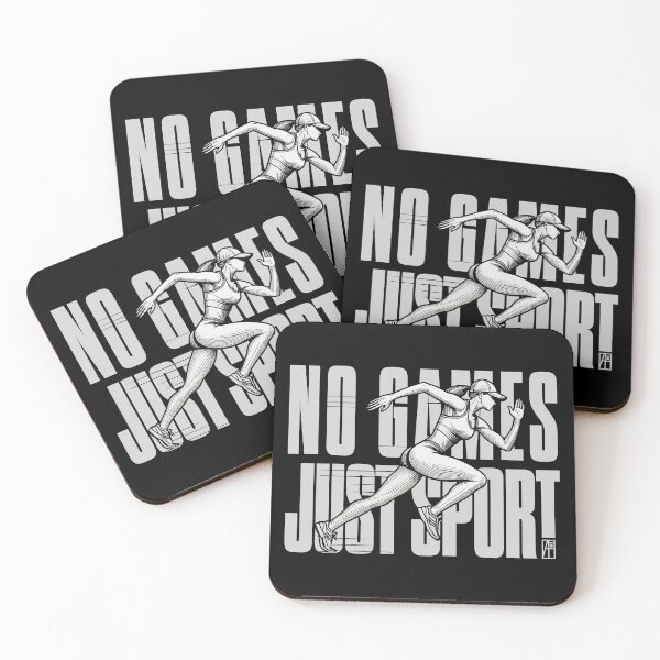 Item preview, NO GAMES JUST SPORT - Running - WOMAN RUNNER - 2 designed and sold by ArtProjectShop.