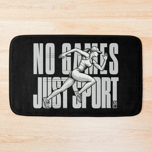 Item preview, NO GAMES JUST SPORT - Running - WOMAN RUNNER - 2 designed and sold by ArtProjectShop.