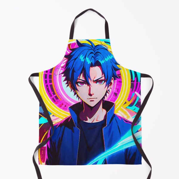 Item preview, Vibrant Anime Character Poster designed and sold by GrizzlyCollective.