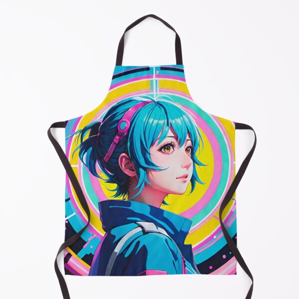 Item preview, Dynamic Anime Heroine Poster designed and sold by GrizzlyCollective.
