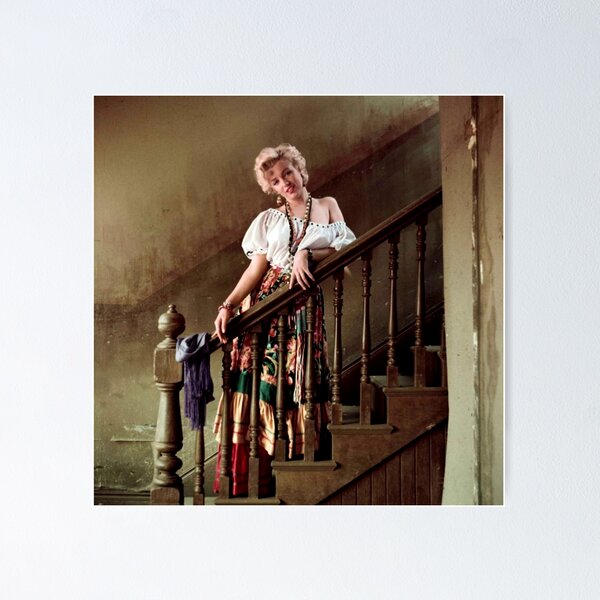 Item preview, Marilyn Monroe 1956 Gypsy Sitting by Milton Greene  designed and sold by OnSale.