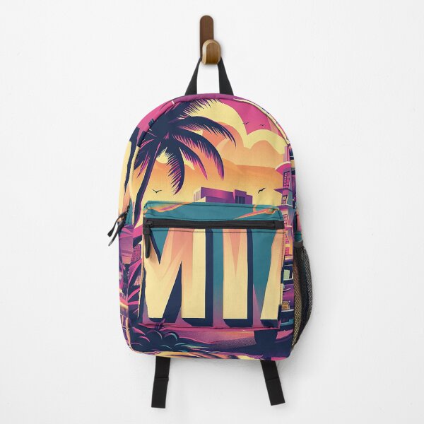 Item preview, Miami Travel Illustration designed and sold by nomiraclehere.