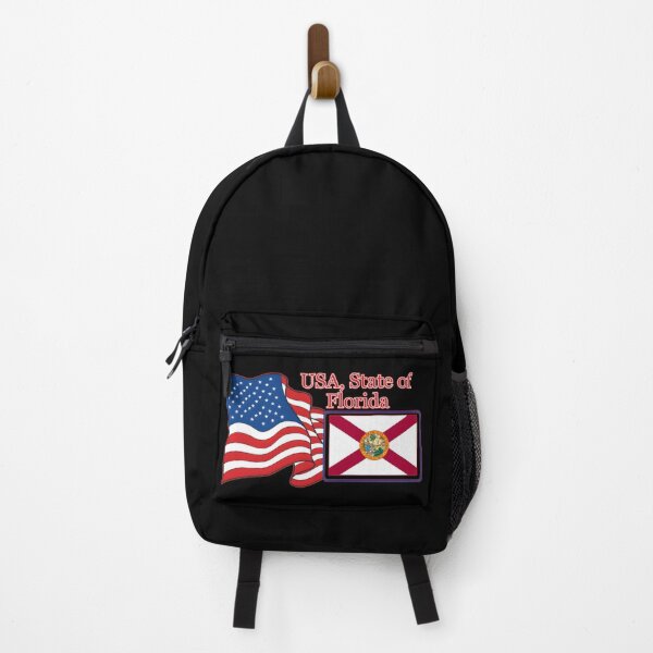 Item preview, flag American and State of Florida flag together designed and sold by orthodox-icon.