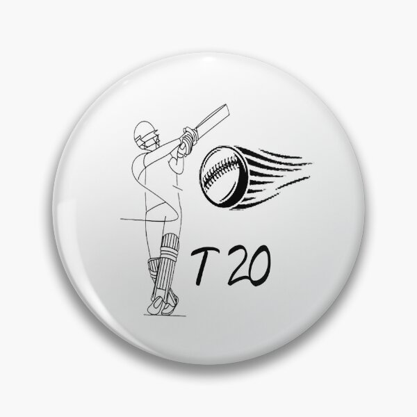 Item preview, Cricket t20 fever supporter symbol  designed and sold by Designovas.