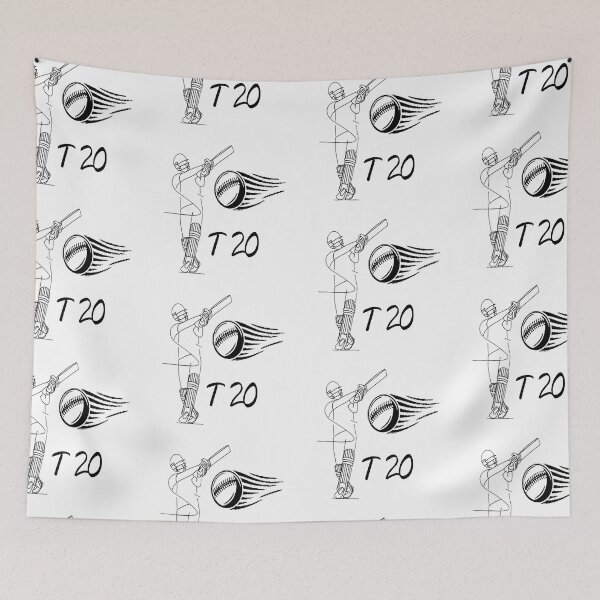 Item preview, Cricket t20 fever supporter symbol  designed and sold by Designovas.