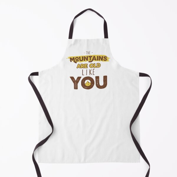Item preview, "Vintage Humor: The Mountains Are Old Like You - Funny Birthday Quote for Outdoor Enthusiasts and Age Jokes Lovers" designed and sold by artworkathome.