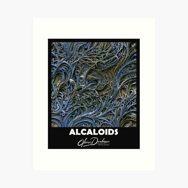 Aperçu de l'œuvre Alcaloids 109 créée et vendue par olivier duchossoir.
