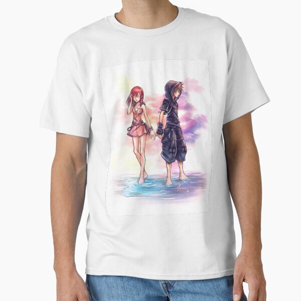 Vista previa del artículo con la obra «Kairi y Sora», diseñado y vendido por Lali-Holley.