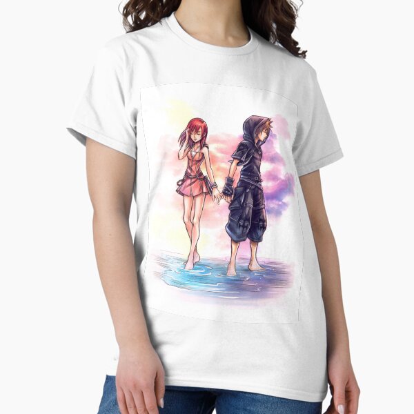 Vista previa del artículo con la obra «Kairi y Sora», diseñado y vendido por Lali-Holley.