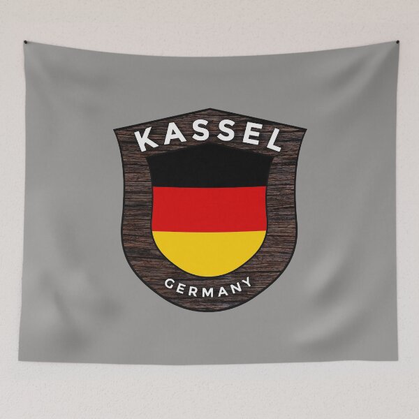 Item preview, Kassel Germany Emblem Flag designed and sold by World Designs.