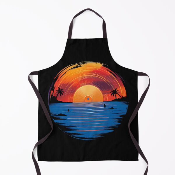 Item preview, Vinyl Sunset designed and sold by Funny Vintage Stickers And T-Shirts.