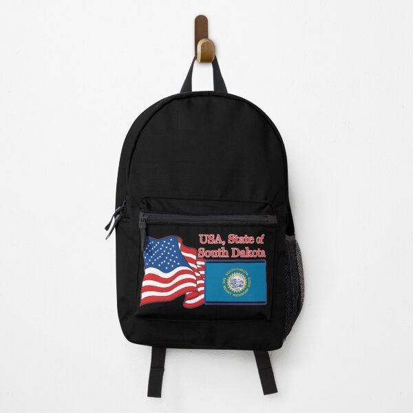 Item preview, flag American and State of South Dakota flag together designed and sold by orthodox-icon.