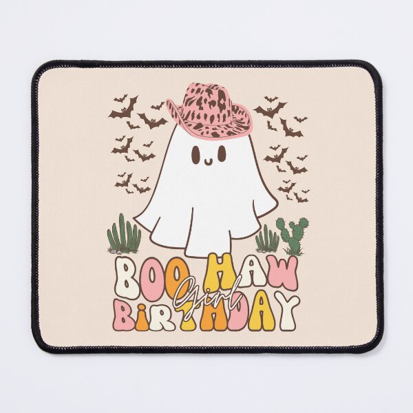 Item preview, Boo Haw Birthday Halloween Western Girl Retro Ghost designed and sold by SunfullyYours.