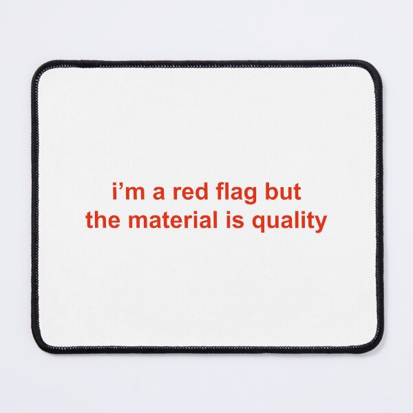 Item preview, i’m a red flag but the material is quality designed and sold by KingaDesigns.