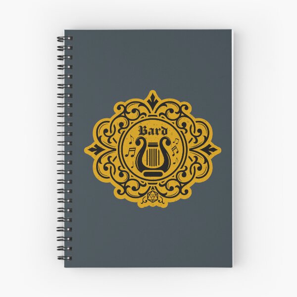 Item preview, The Bard - Dnd Class (gold) designed and sold by Stacey Burt creative Designs.