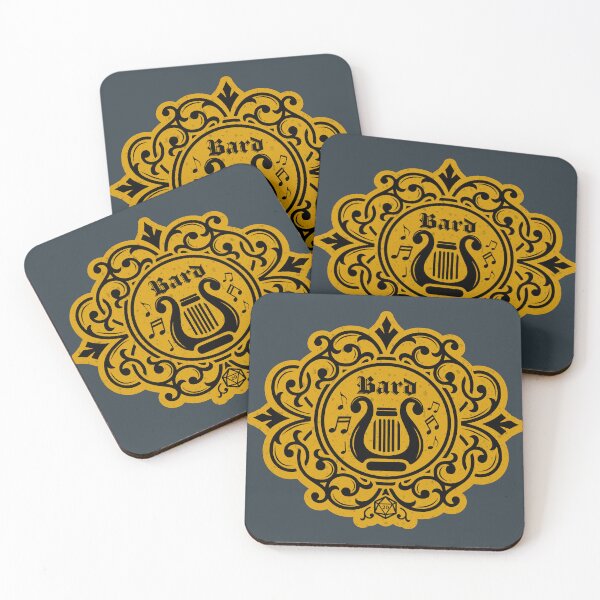 Item preview, The Bard - Dnd Class (gold) designed and sold by Stacey Burt creative Designs.