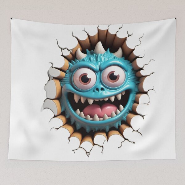Item preview, The monster enters the room designed and sold by ArtBoom73.