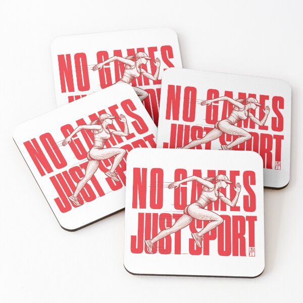 Item preview, NO GAMES JUST SPORT - Running - WOMAN RUNNER - 3 designed and sold by ArtProjectShop.