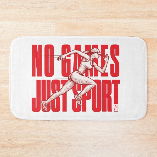 Item preview, NO GAMES JUST SPORT - Running - WOMAN RUNNER - 3 designed and sold by ArtProjectShop.