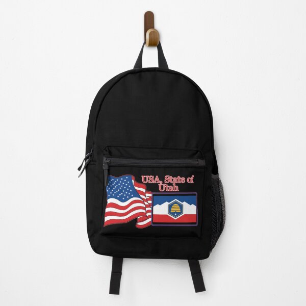Item preview, flag American and State of Utah flag together designed and sold by orthodox-icon.