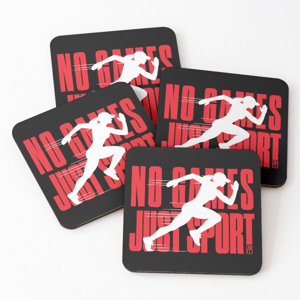 Item preview, NO GAMES JUST SPORT - Running - WOMAN RUNNER - 4 designed and sold by ArtProjectShop.